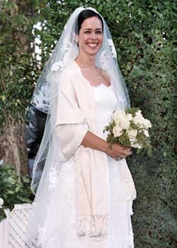 Handwoven Bridal Shawl